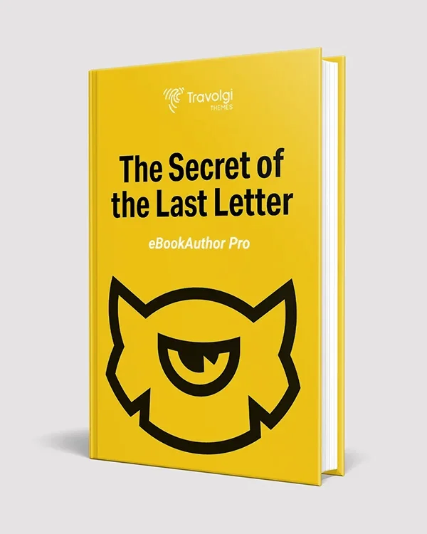 The Secret of the Last Letter - eBookAuthor Pro: Sell Your eBooks with the Author and Writer HTML5 Template