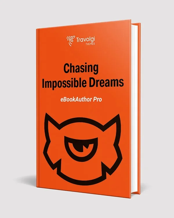 Chasing Impossible Dreams - eBookAuthor Pro: Sell Your eBooks with the Author and Writer HTML5 Template